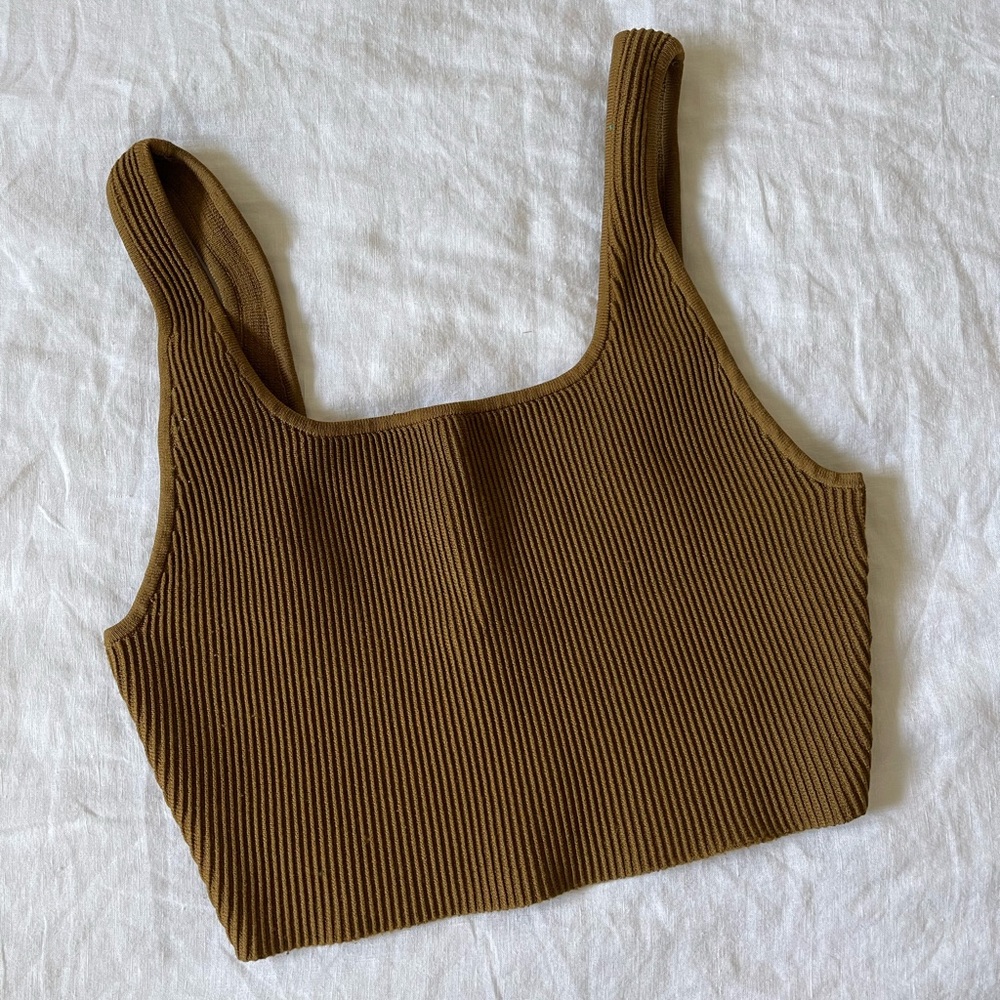 BABATON sculpt knit tank